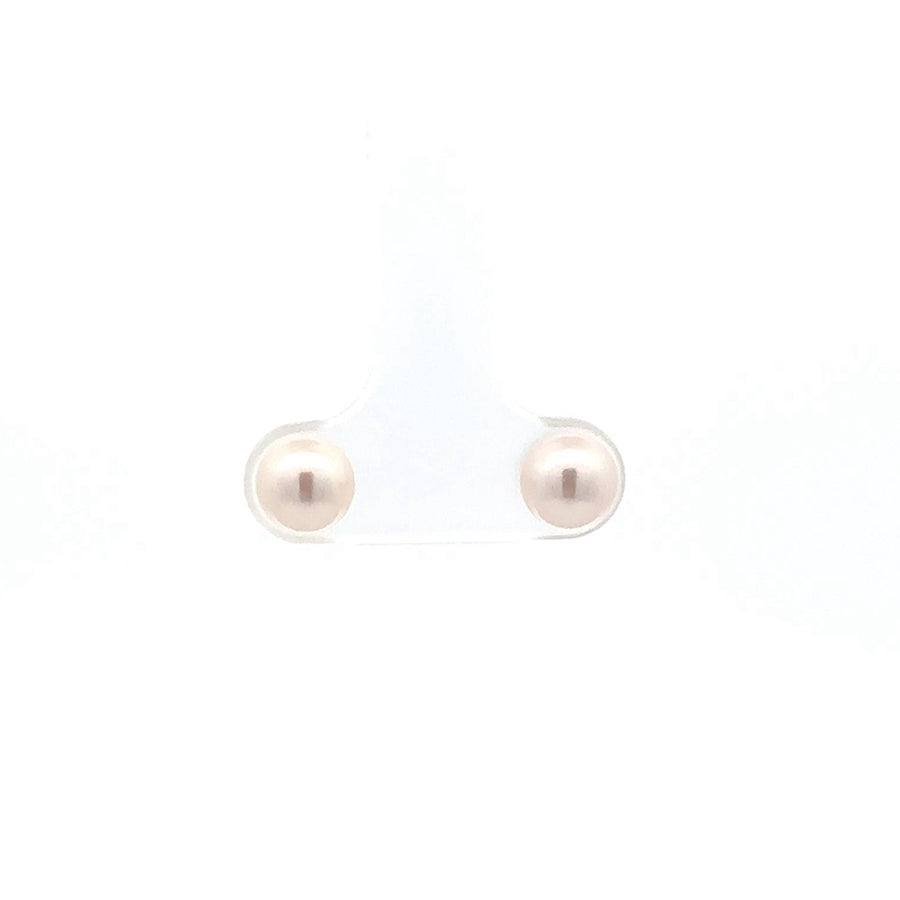 Baikalla Jewelry Gold Gemstone Earrings Baikalla Classic 18k Gold Pearl Earrings