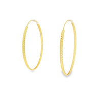 Baikalla Jewelry Silver Gemstone Earrings Baikalla 18k Gold Dangle Diamond Cut Hoop Earrings