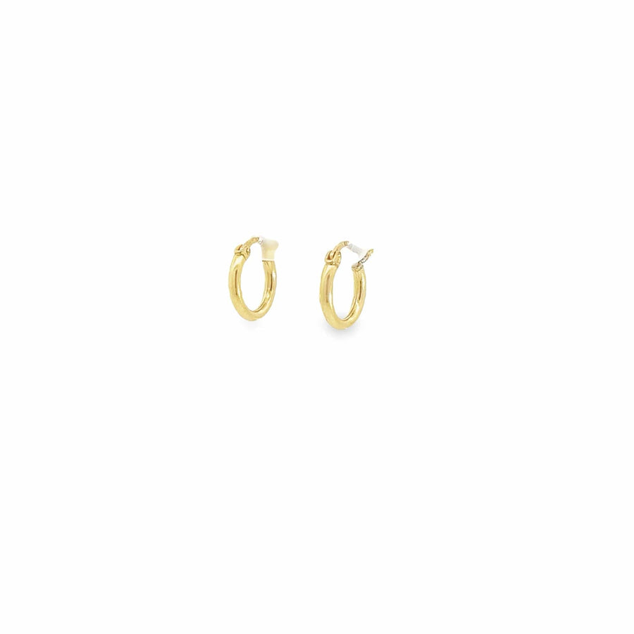 Baikalla Jewelry Silver Gemstone Earrings Baikalla 14k Dangle Semi Hallow Diamond Cut Hoop Earrings