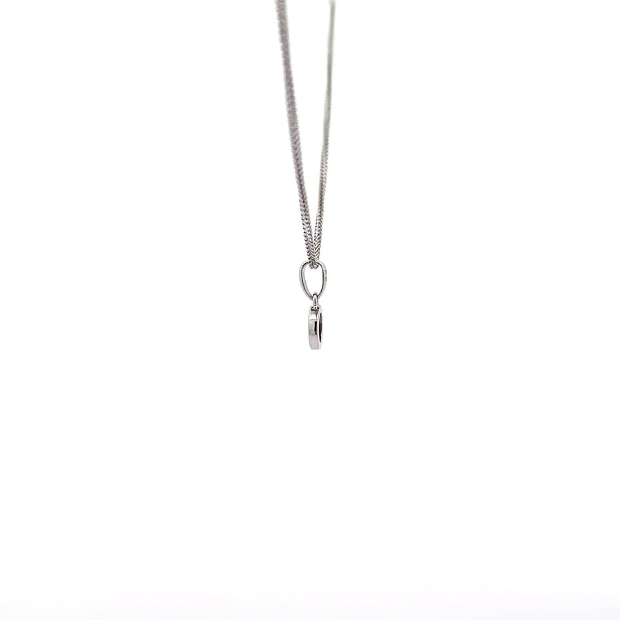 Baikalla Jewelry Gemstone Pendant Necklace Baikalla™ 14K Gold Blue Opal Bezel Set Necklace Pendant