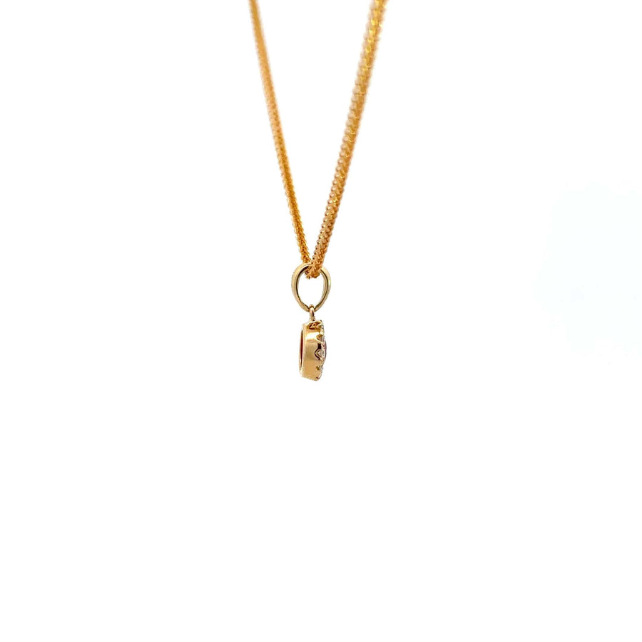 Baikalla Jewelry Gold Aquamarine Necklace Copy of 14k Yellow Gold Natural Ruby Pendant Necklace
