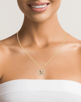 Baikalla Jewelry 14K Yellow Gold Pendant Pendant Only Baikalla 14k Yellow Gold Dragonfly Pendant Necklace