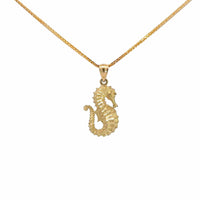 Baikalla Jewelry 14K Yellow Gold Pendant Baikalla 14k Yellow Gold Seahorse Pendant Necklace