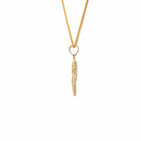 Baikalla Jewelry 14K Yellow Gold Pendant Baikalla 14k Yellow Gold Seahorse Pendant Necklace