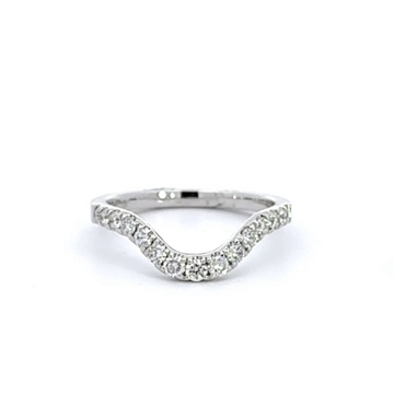 Baikalla Jewelry Diamond Ring Baikalla 14k White Gold Diamond Anniversary Band