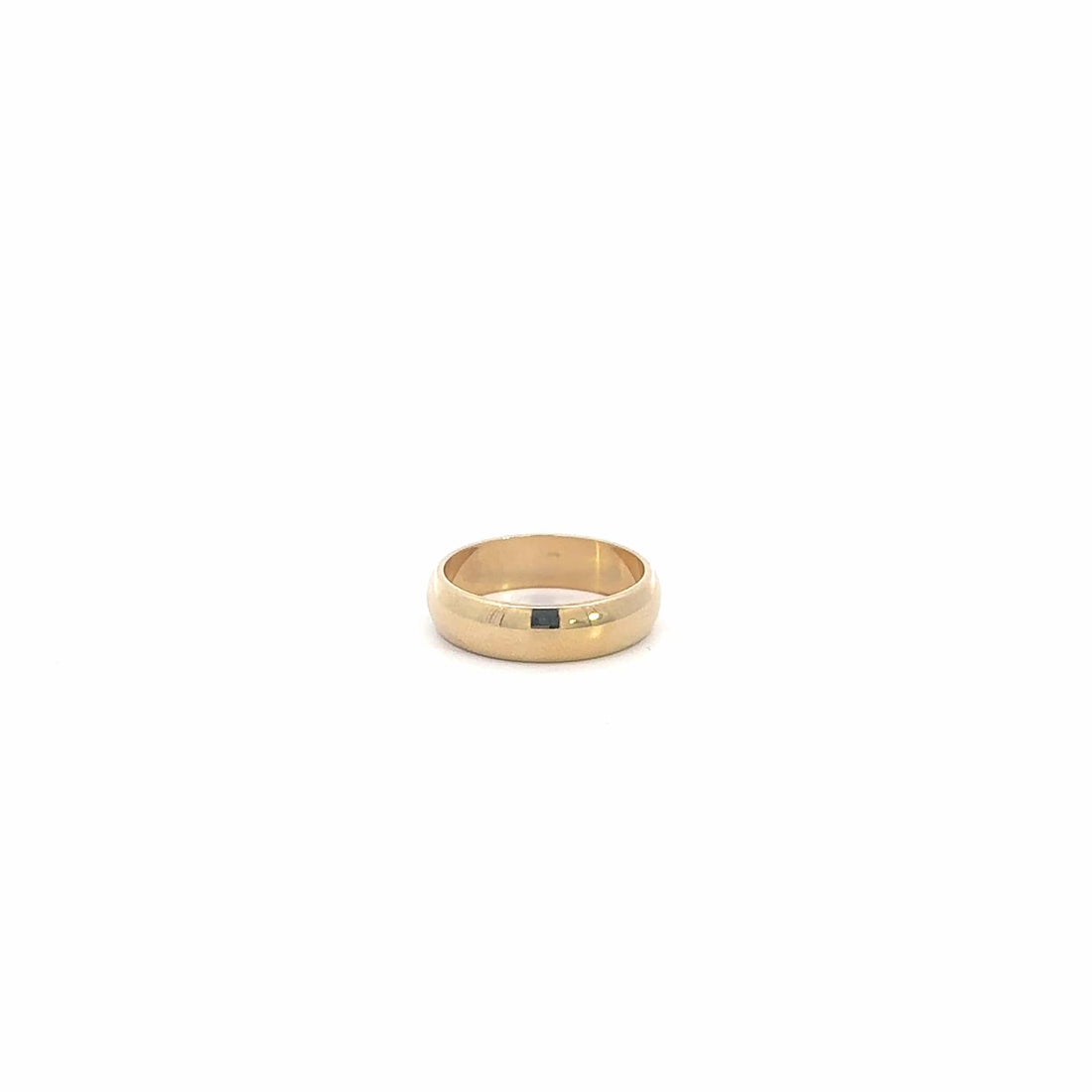 Baikalla Jewelry Gold Ring Baikalla™ 10k Yellow Gold Half Round Band