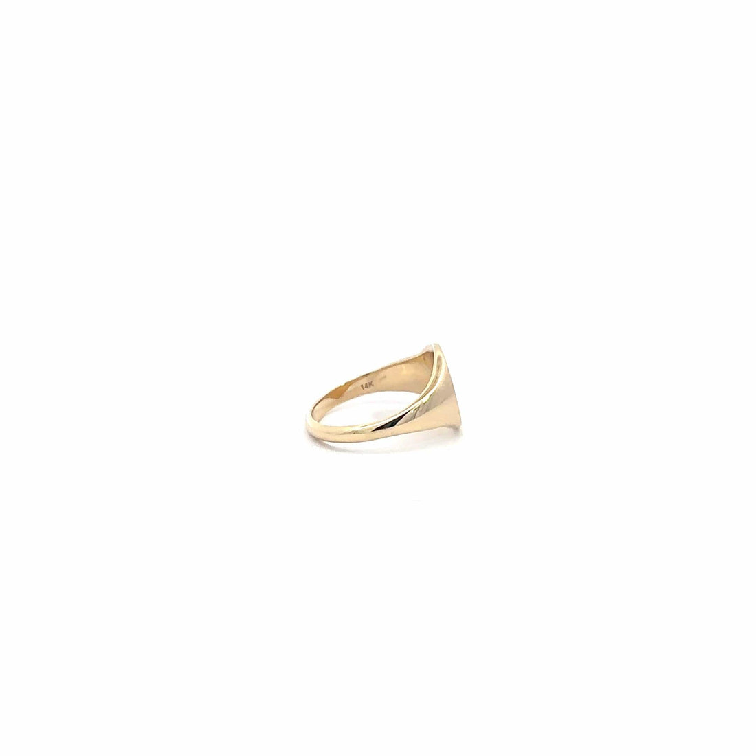 Baikalla Jewelry Gold Ring Baikalla™ 14k Yellow Brushed Signet Ring