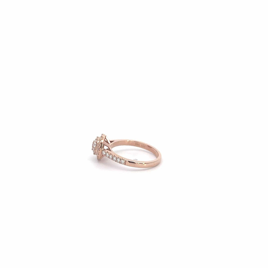 Baikalla Jewelry 18k Gold Engagment Ring Baikalla 14k Rose Gold Diamond Engagement Ring