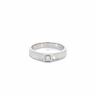 Baikalla Jewelry Gemstone Men's Ring 7.5 Baikalla 14k White Gold Channel Set Men's Wedding Diamond Band Ring