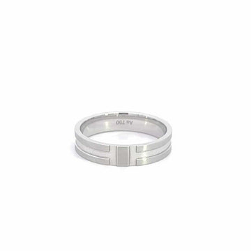 Baikalla Jewelry Gemstone Men's Ring 6 Baikalla 18k White Gold Wedding Band Ring