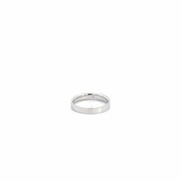 Baikalla Jewelry Gemstone Men's Ring Baikalla 18k White Gold Men's Wedding Diamond Band Ring