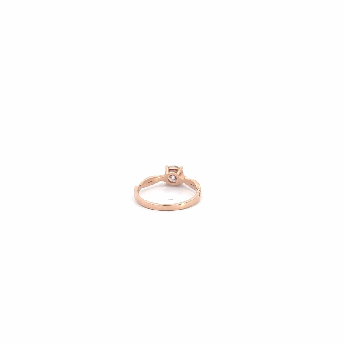 Baikalla Jewelry 18k Gold Engagment Ring Baikalla 14k Rose Gold Diamond Ring