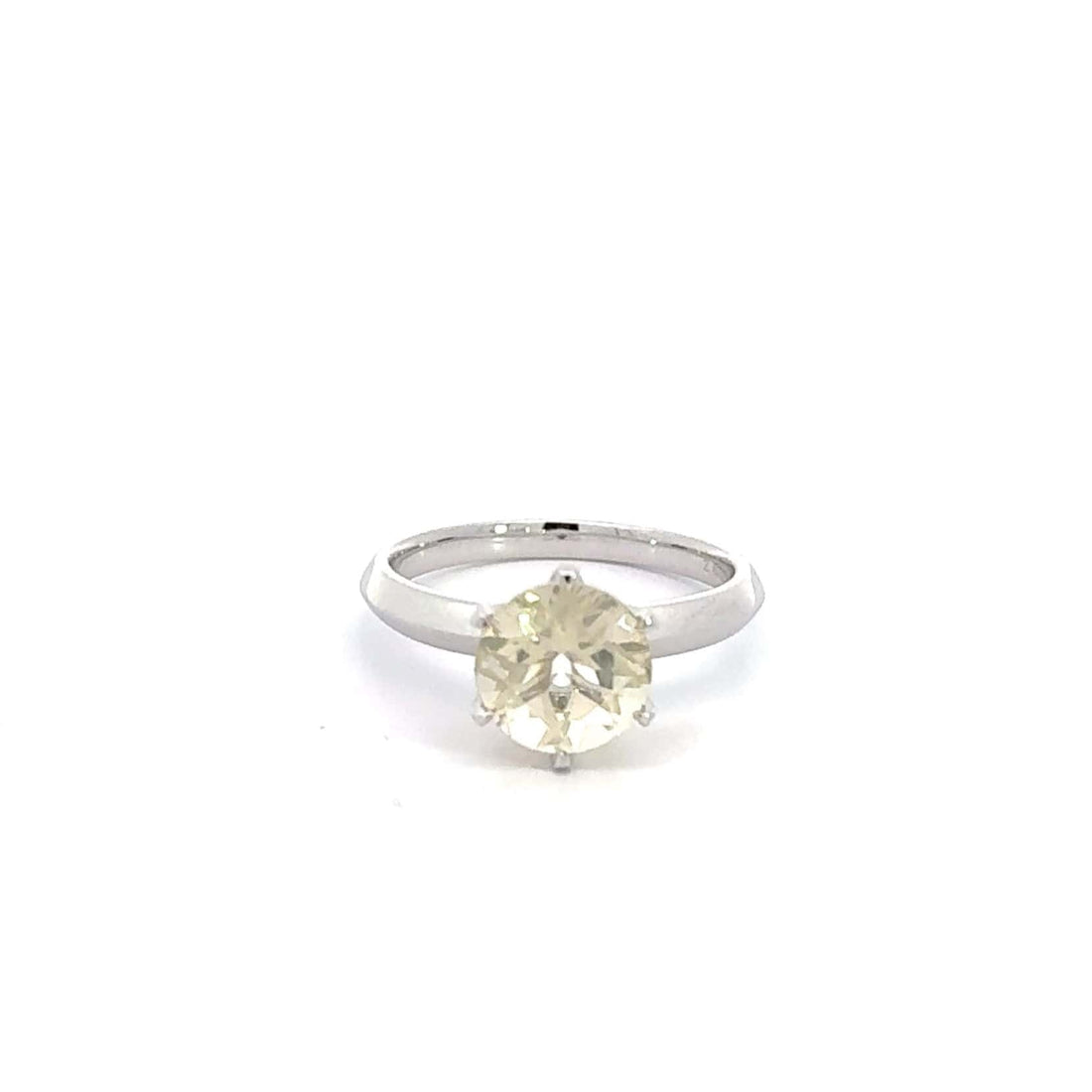Baikalla Jewelry Gold Sunstone Ring 5 14k White Gold Sunstone Ring