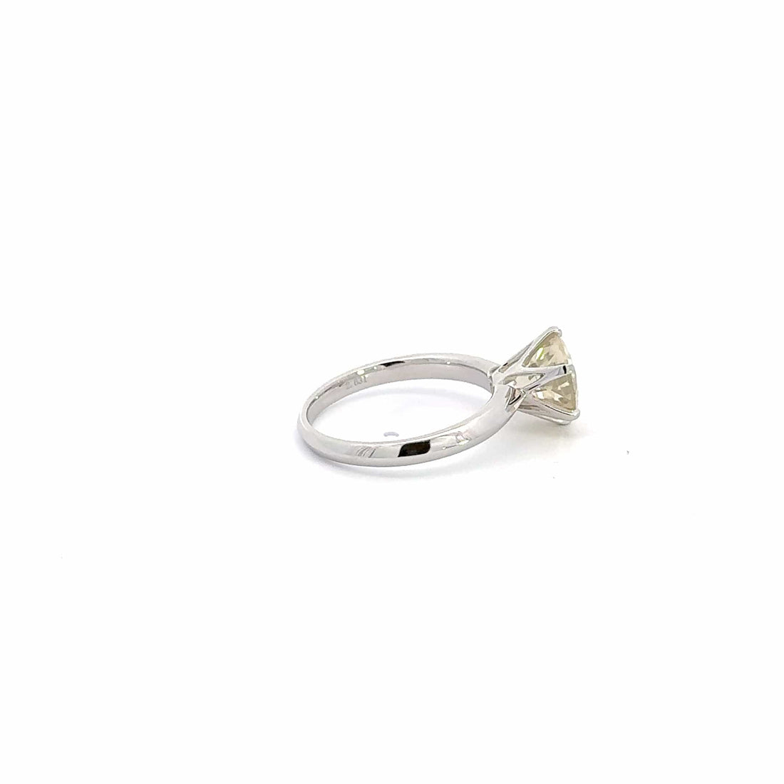 Baikalla Jewelry Gold Sunstone Ring 14k White Gold Sunstone Ring