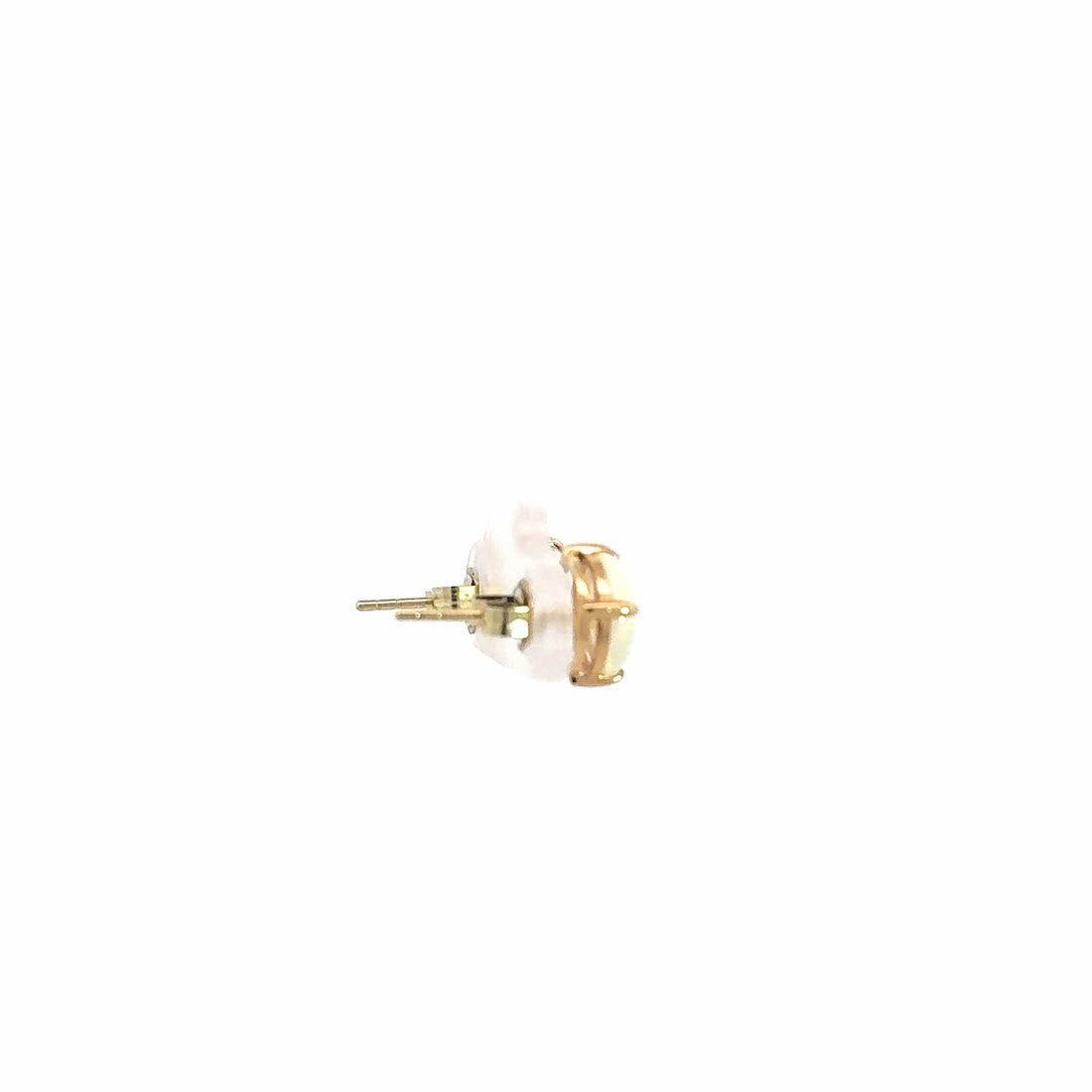 Baikalla Jewelry Gold Opal Earrings Copy of Baikalla™ 14k Yellow Gold Natural Australian Light Opal Bezel Set Earrings