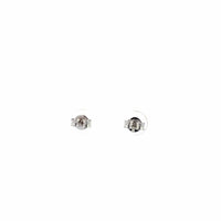 Baikalla Jewelry Gold Gemstone Earrings Baikalla Classic 18k Gold Diamond Cut Earrings