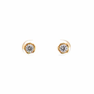 Baikalla Jewelry Gold Gemstone Earrings 18K Yellow Gold Zircon Earrings