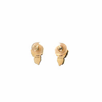 Baikalla Jewelry 14K Yellow Gold Pendant 14k Yellow Gold Nugget and Diamond Earrings