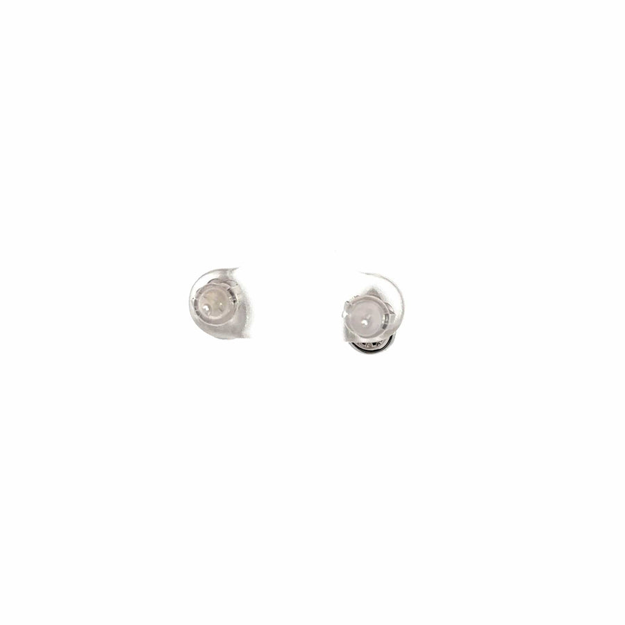 Baikalla Jewelry Gold Gemstone Earrings 18k Classic White Gold Pear Diamond Earrings