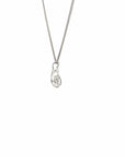 Baikalla Jewelry Gold Diamond Necklace 18K White Gold Diamond Pendant Necklace