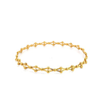 Baikalla Jewelry Gold Diamond Bangle Bracelet 18 Yellow Gold 18k Yellow Gold Expandable Bracelet