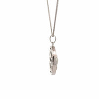 Baikalla Jewelry Gemstone Pendant Necklace Baikalla Sterling Silver Lab-Made Opal Sailboat Bezel Pendant Necklace