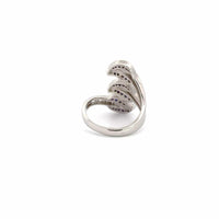 Baikalla Jewelry Sterling Silver Opal Ring Copy of Baikalla™ Sterling Silver Lab-Created Two Layered Opal Ring