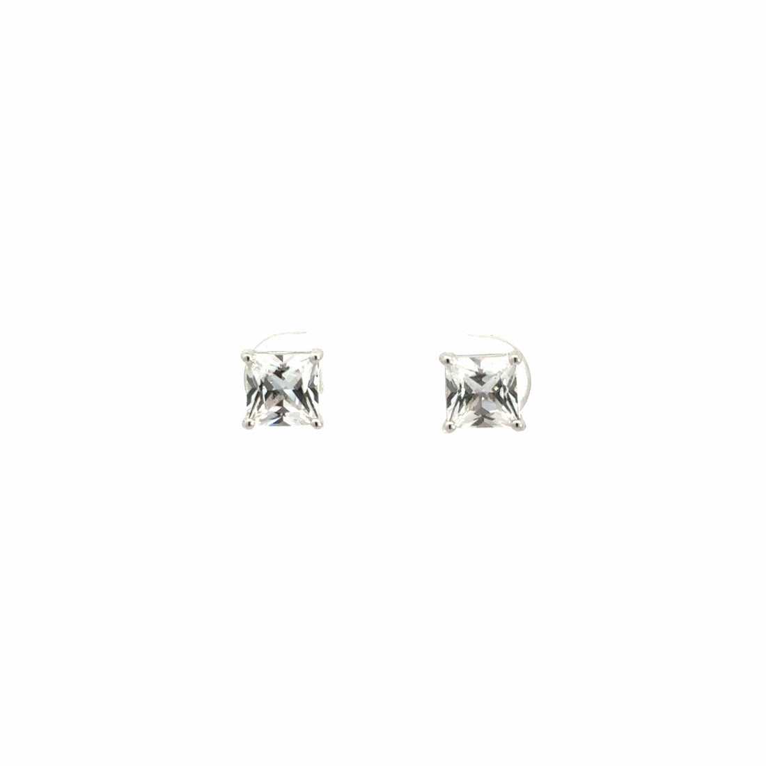 Baikalla Jewelry Gold Gemstone Earrings Diamond Baikalla™ Sterling Silver Lab Created Sapphire Earrings