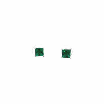 Baikalla Jewelry Gold Gemstone Earrings Emerald Baikalla™ Sterling Silver Lab Created Sapphire Earrings