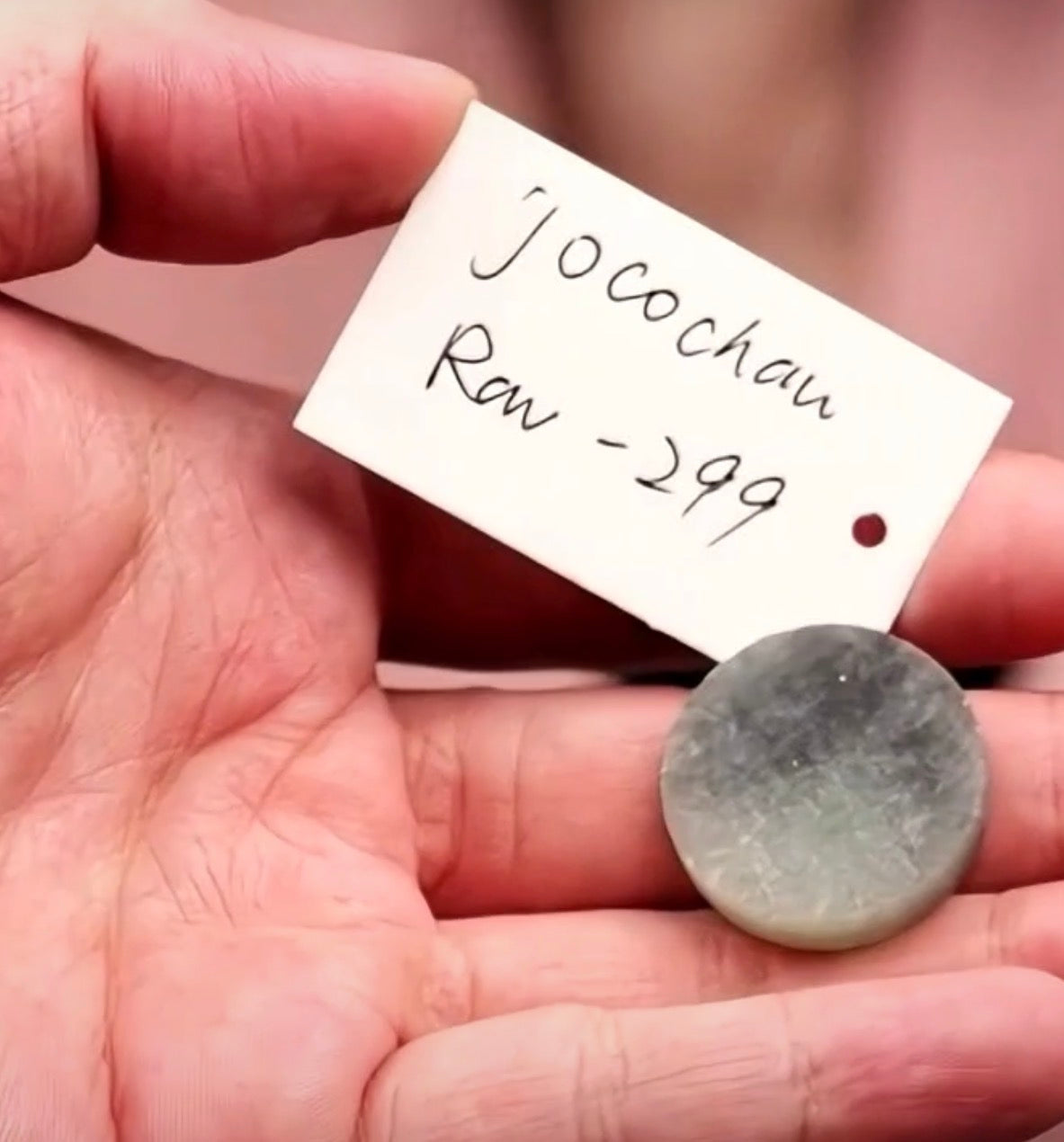 "Live" Natural Mint Green &amp; Wuji Raw Jadeite Jade (09/26/26)