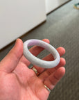 Baikalla "Lavender & Green Natural Jadeite Jade Bangle" (Live Pick) (01/03/25)