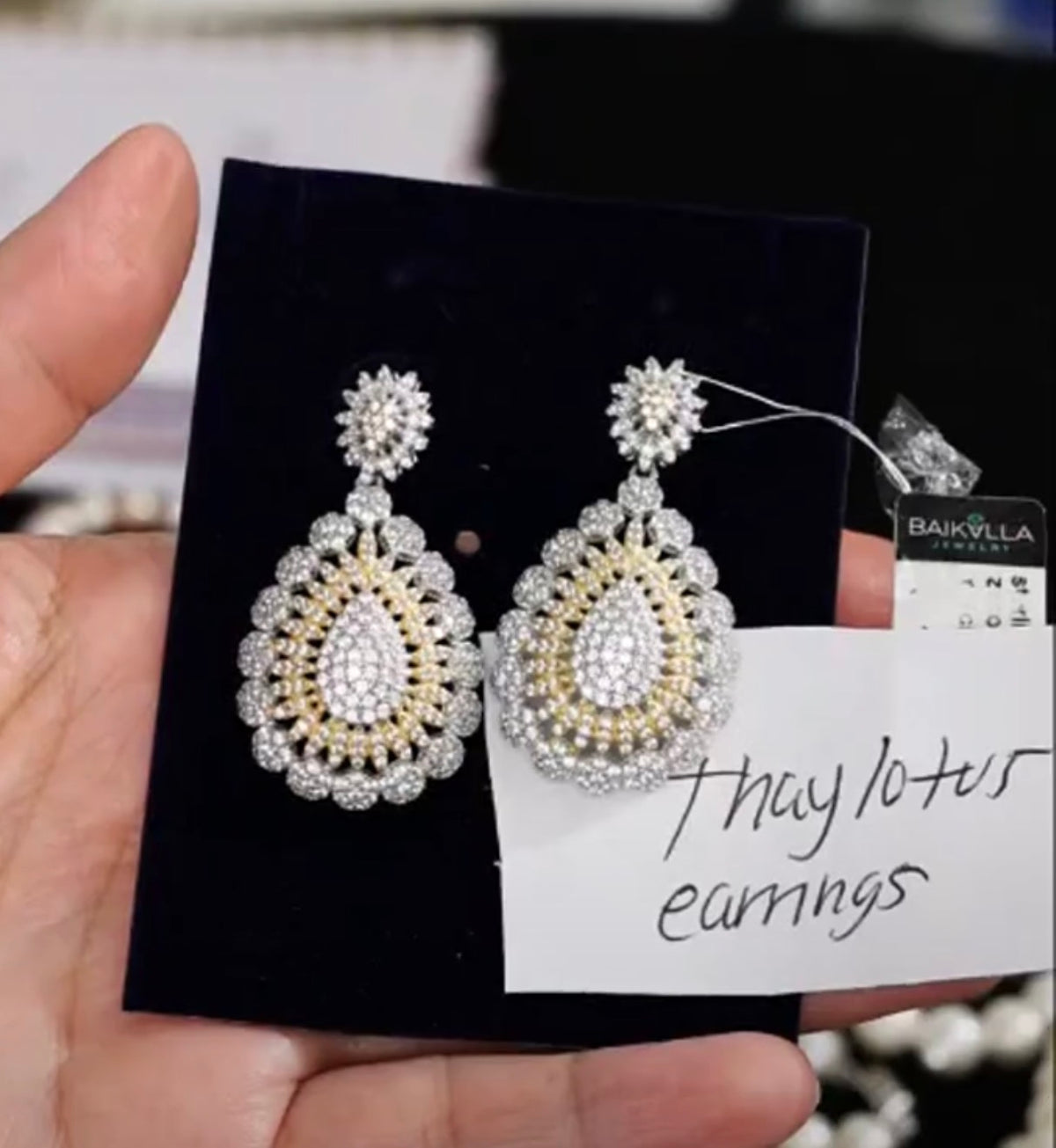 "Live" CZ Earrings (10/03/26)