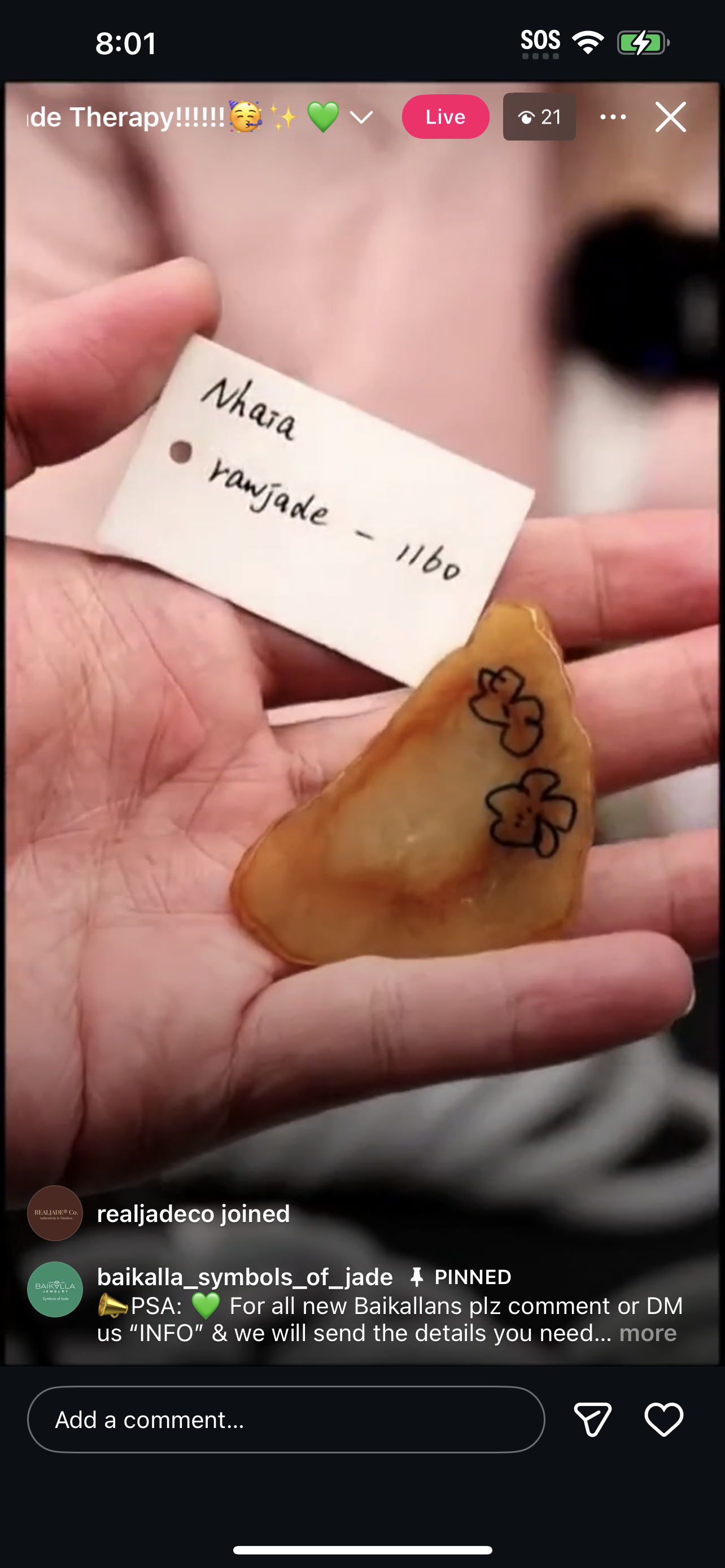 Live Red-Yellow Raw Natural Jadeite Jade (1/14/26)