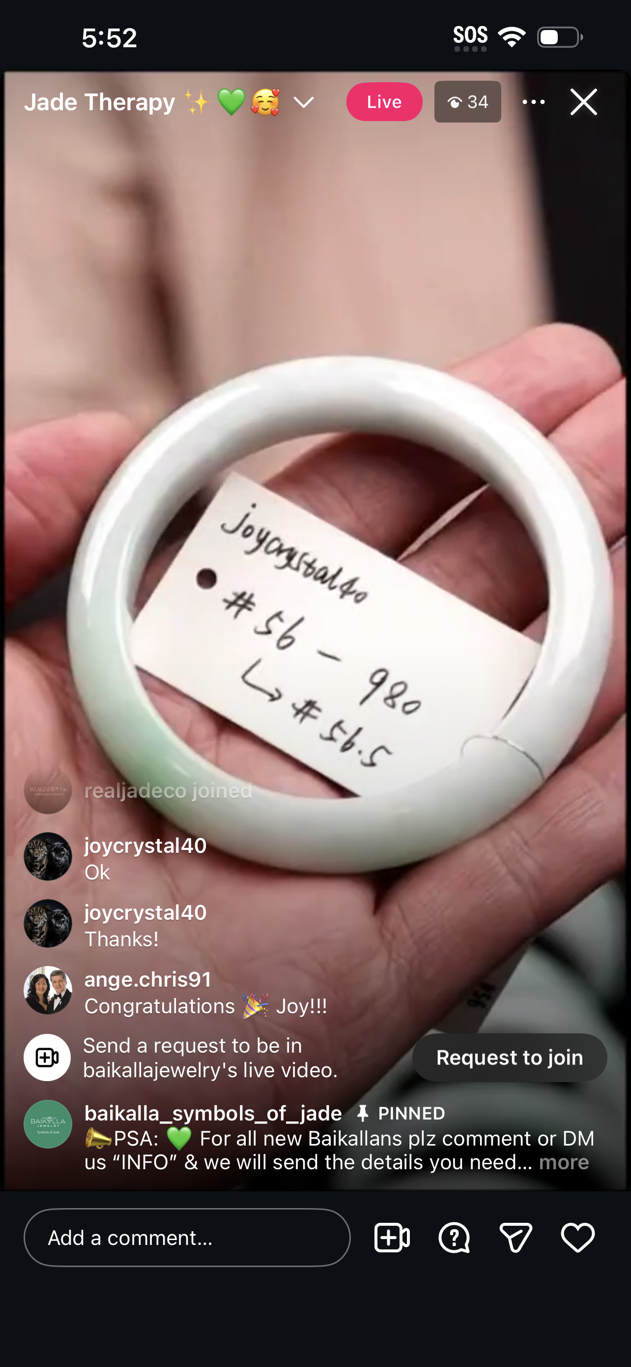 Live BDQ Natural Jadeite Jade Traditional Bangle (1/19/26)