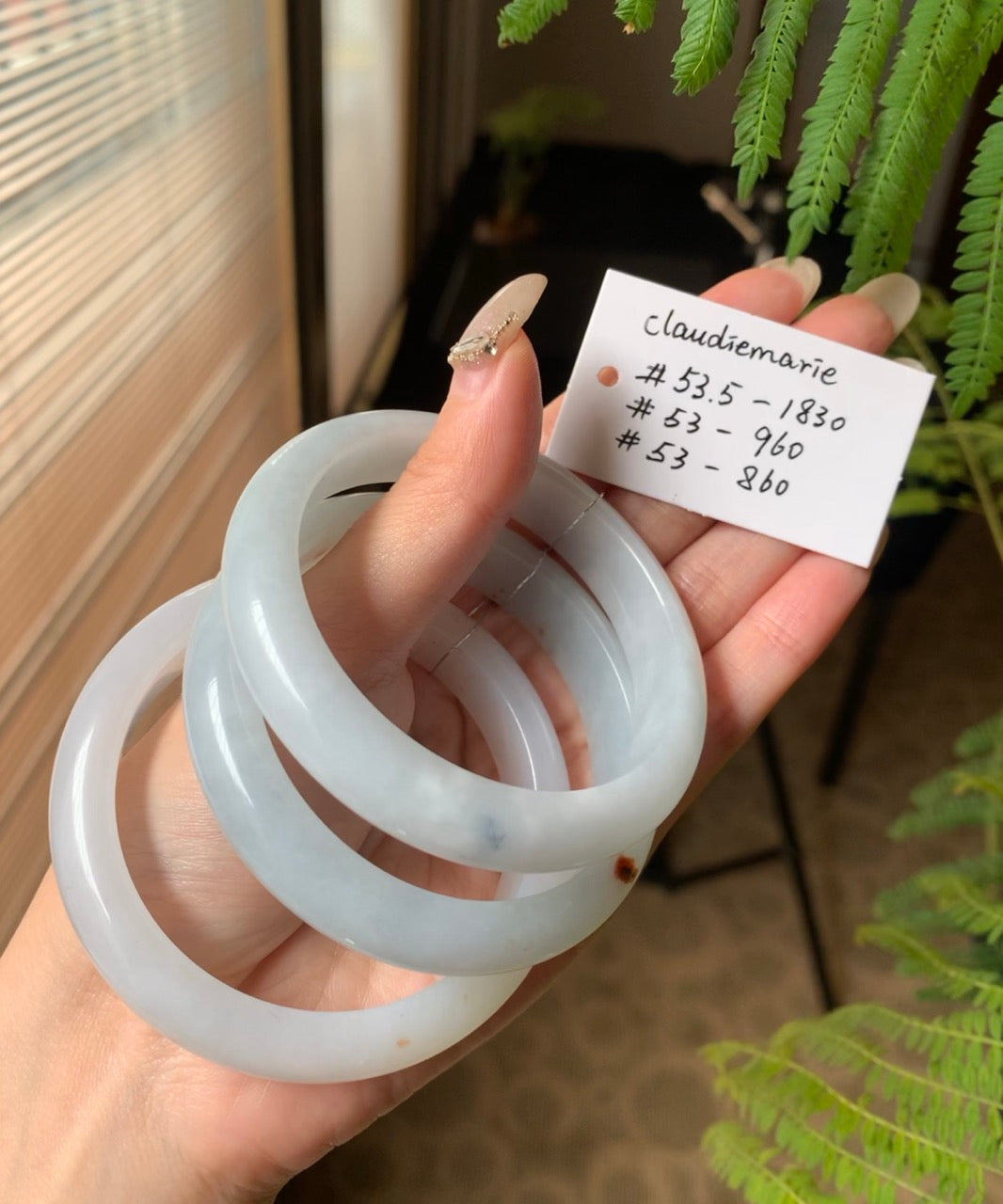 "Live" Natural Smooth Light Red SaJin Jadeite Jade Bangle (03/02/26)