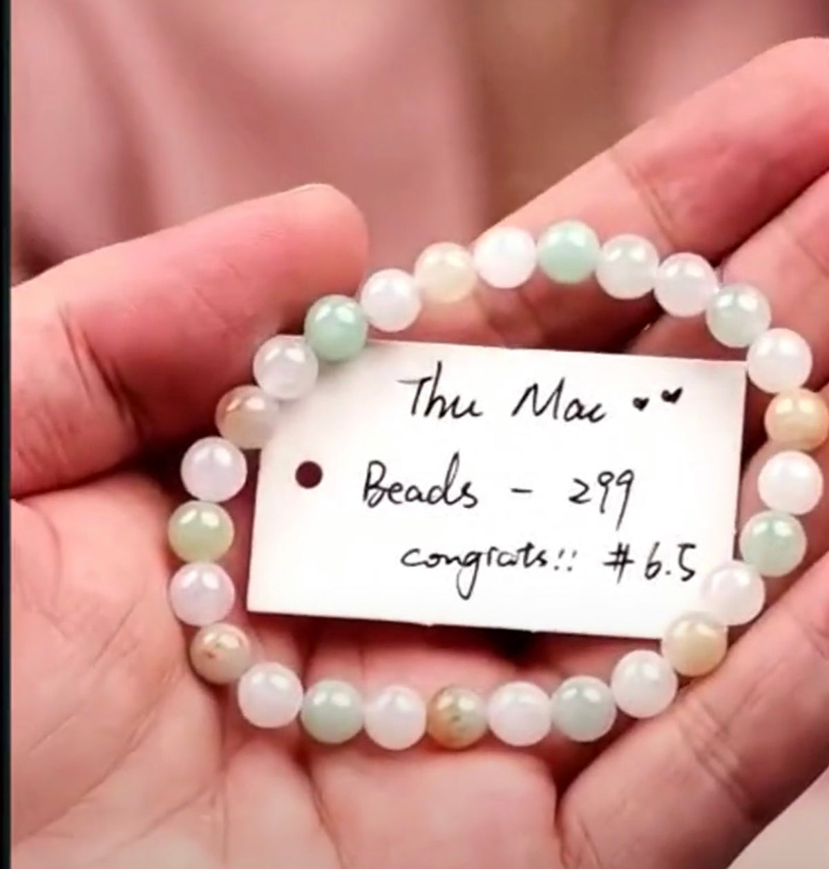 "Live" Natural Multi-Color W/ Sajin "Gold Dust" Jadeite Jadeite Bead Bracelet (06/29/26)
