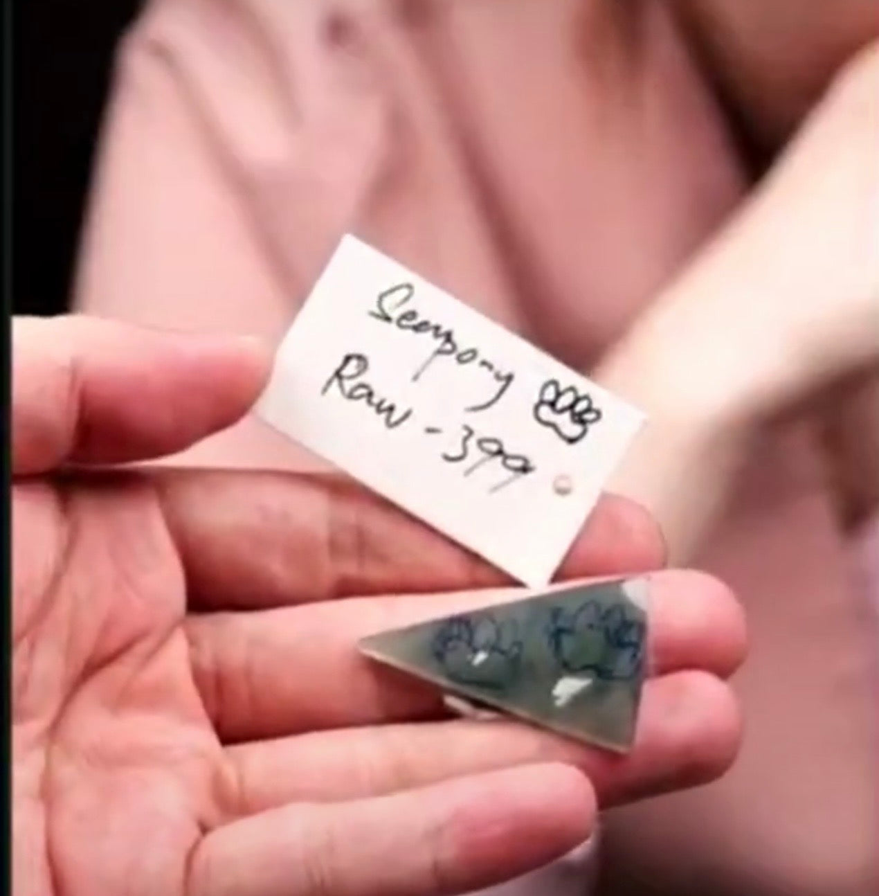 "Live" Natural Icy Blue-Oil Green Raw Jadeite Jade (07/27/26)