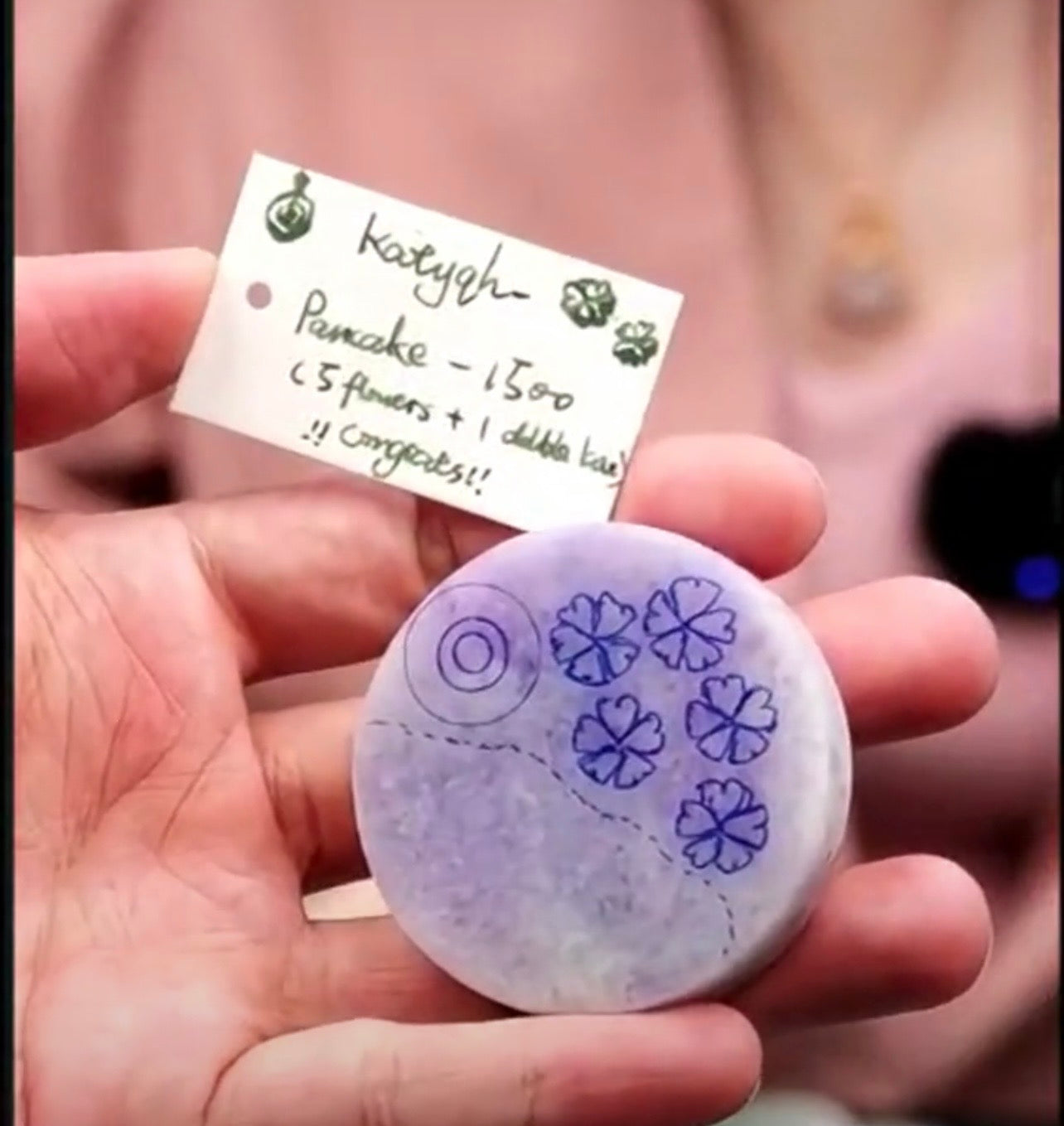 "Live" Natural Vixen Lavender Jadeite Jade Raw *Carving Pancake (07/28/26)