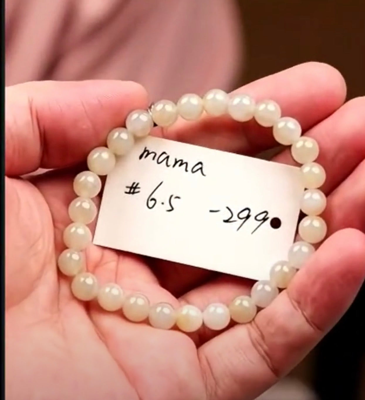 "Live" Natural Yellow Jadeite Jade Bead Bracelet (08/05/26)