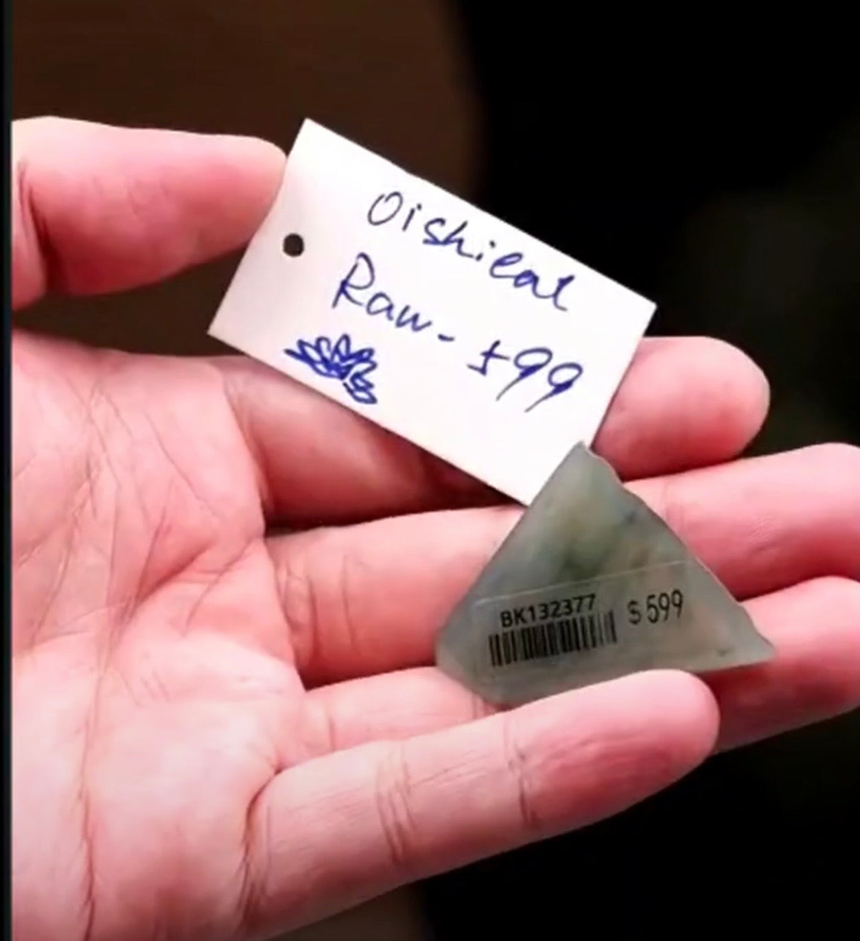 "Live" Icy Blue Raw Jadeite Jade (09/02/26)