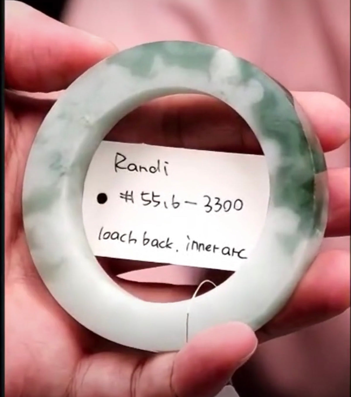 "Live" Icy Light Green &amp; Oil Green Raw Jadeite Jade (09/03/26)