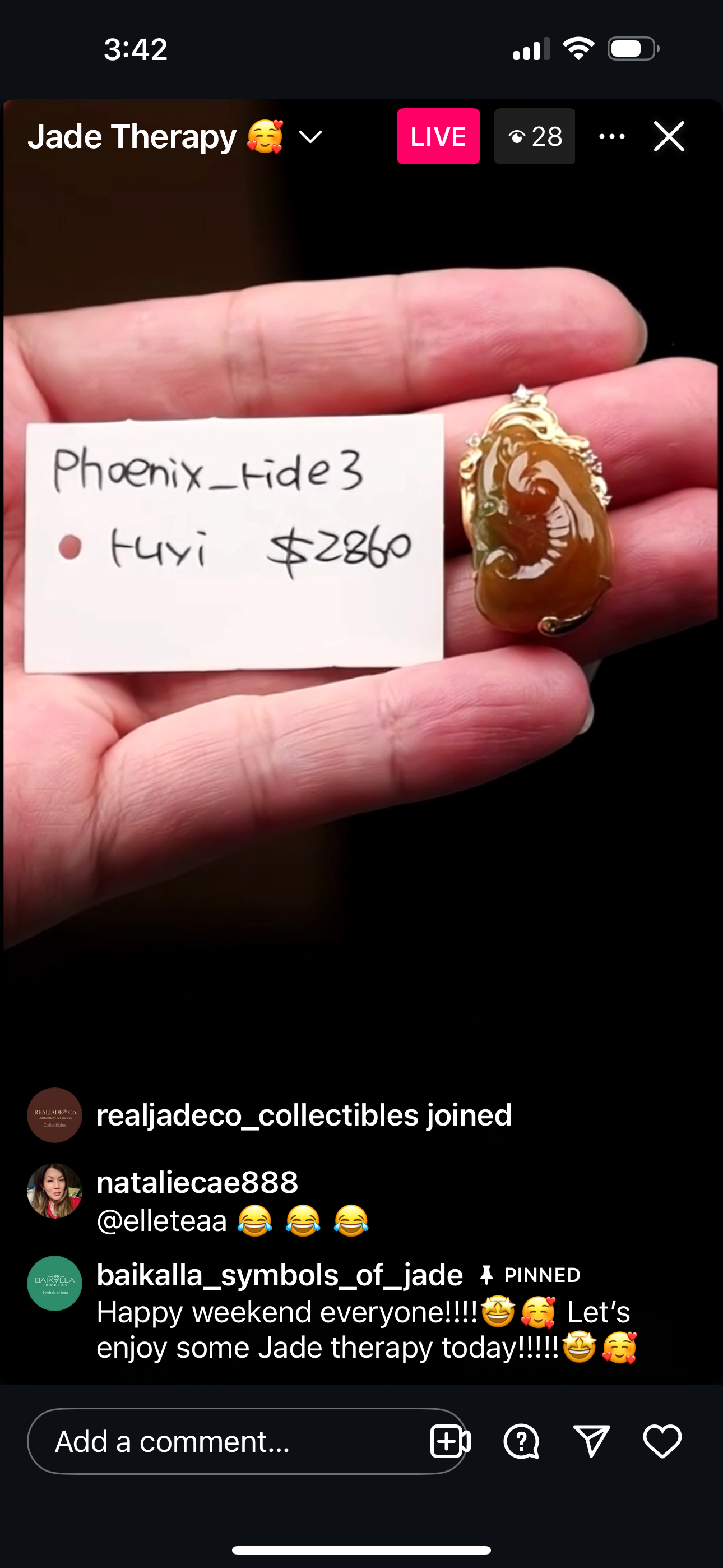 Live "18k Gold Natural Rich Yellow Jadeite Jade RuYi" (Live Pick) (04/19/25)