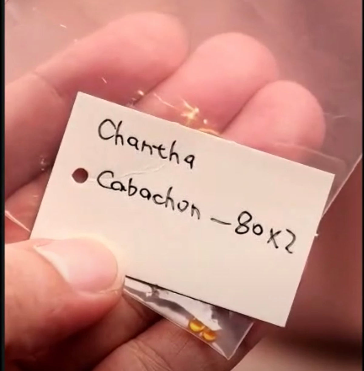"Live" Natural Icy Orange Jadeite Jade Cabachons (09/19/26)