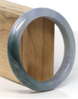 Baikalla Jewelry Jadeite Jade Bangle Bracelet Baikalla "Half Round" Jade Bangle Bracelet (60.53mm) 