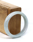 Baikalla Jewelry Jadeite Jade Bangle Bracelet Baikalla "Classic Bangle" Natural Jadeite Jade Oval Bangle (56.30mm) 