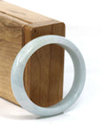 Baikalla Jewelry Jadeite Jade Bangle Bracelet Baikalla "Classic Bangle" Natural Jadeite Jade Oval Bangle (56.30mm) 