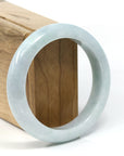 Baikalla Jewelry Jadeite Jade Bangle Bracelet Classic Real Jade Jadeite Bangle Bracelet (57.42 mm) 