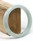 Baikalla Jewelry Jadeite Jade Bangle Bracelet Baikalla™ "Classic" Genuine Jadeite Jade Green Bangle Bracelet (62.47mm) 
