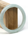 Baikalla Jewelry Jadeite Jade Bangle Bracelet Baikalla™ "Classic" Genuine Jadeite Jade Green Bangle Bracelet (62.47mm) 