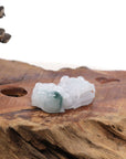Baikalla Jewelry genuine jadeite carving Genuine Burmese White Blue-Green Jadeite Jade PiXiu Pendant Necklace